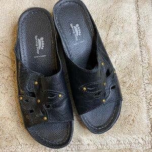 Spring Step floral stud sandals